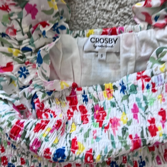 CROSBY BY MOLLIE BURCH Bray Dress in Blossom $290 Size Small - Picture 11 of 13